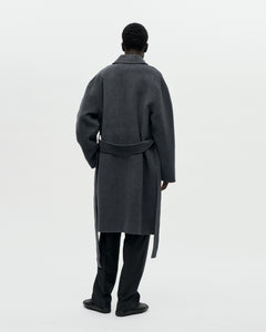 Naval Coat Woolcash 008 Charcoal