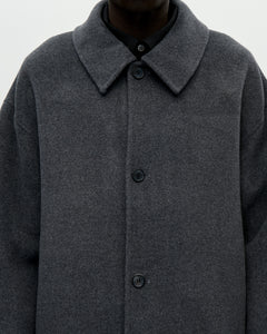 Naval Coat Woolcash 008 Charcoal