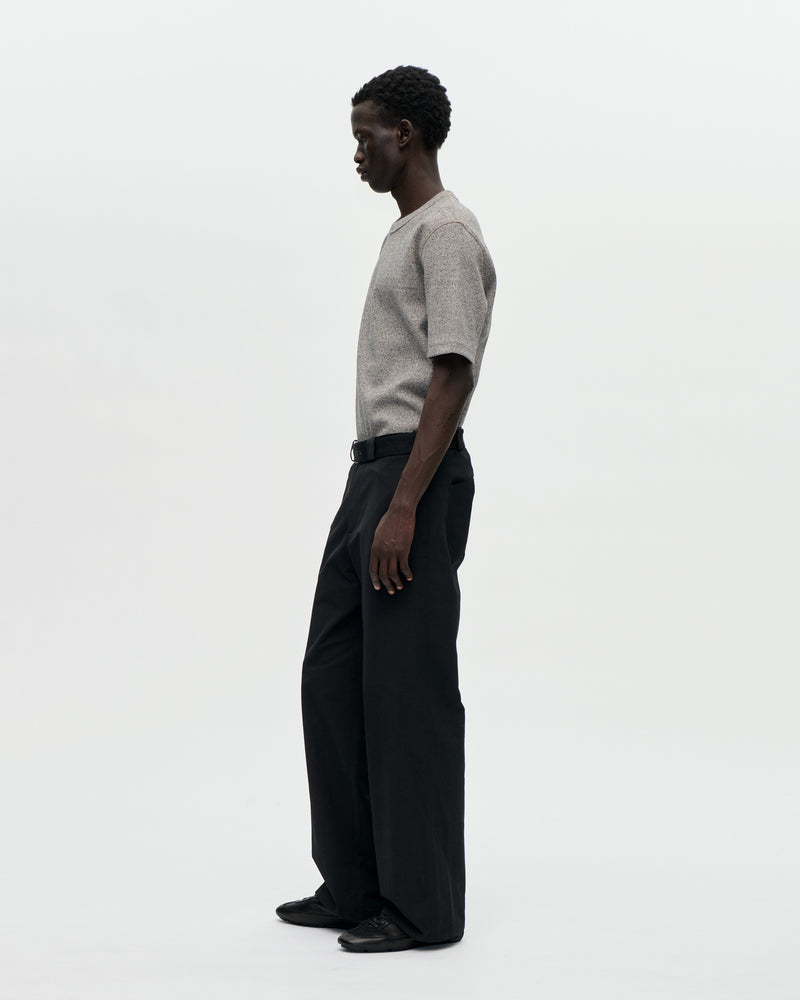 Belt Trouser Ottoman 009 Black