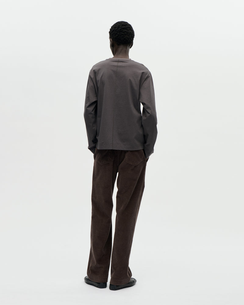Seam Tee LS 140 081 Grey