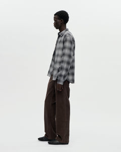 Volume Shirt Cash Check 008 Charcoal