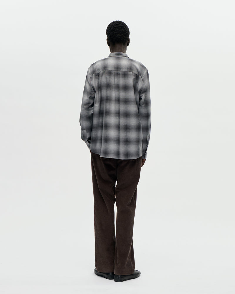 Volume Shirt Cash Check 008 Charcoal