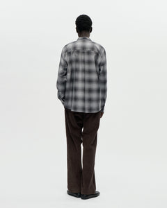 Volume Shirt Cash Check 008 Charcoal