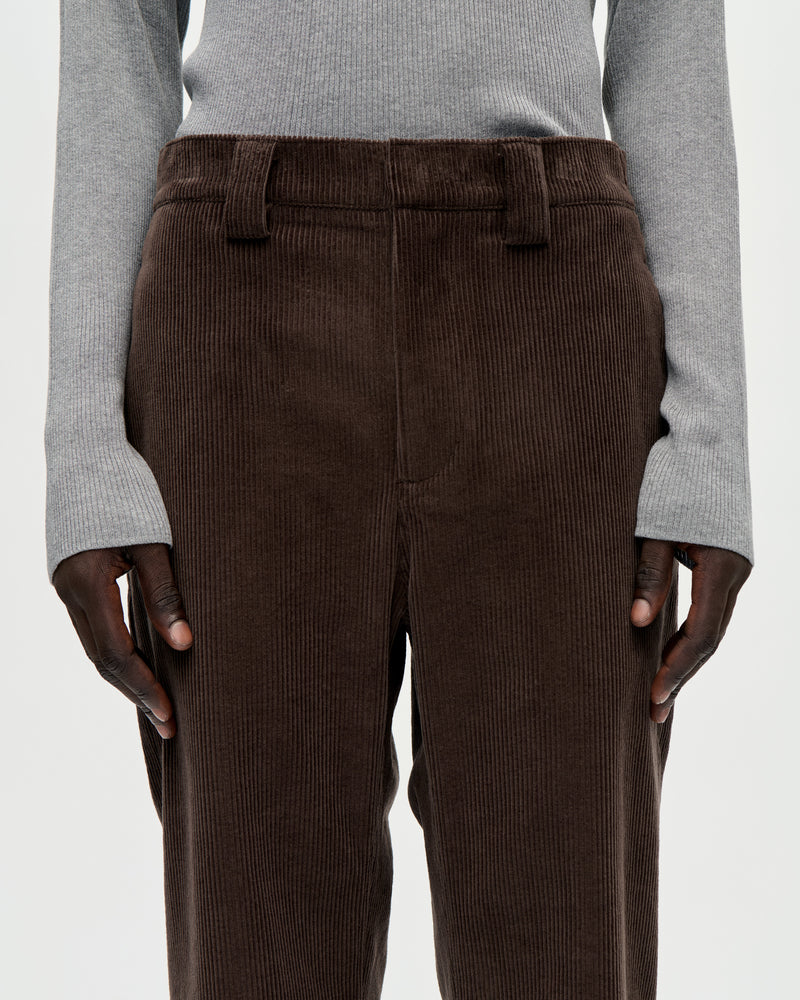 Night Trouser Dyed Cord 084 Peat