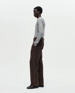 Night Trouser Dyed Cord 084 Peat