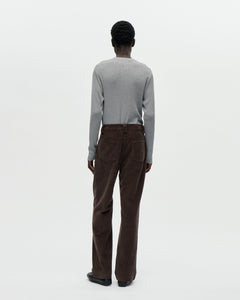 Night Trouser Dyed Cord 084 Peat