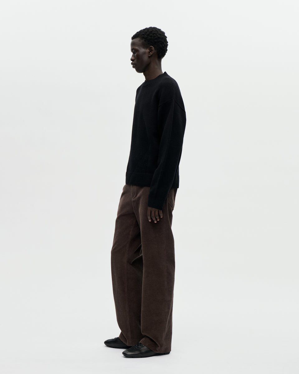 Drop Crew Boiled Wool 009 Black