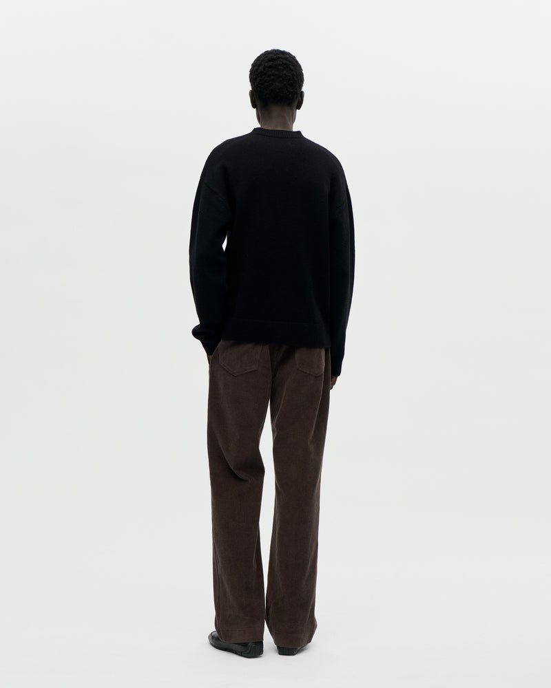 Drop Crew Boiled Wool 009 Black