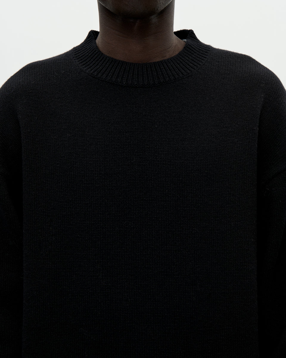 Drop Crew Boiled Wool 009 Black