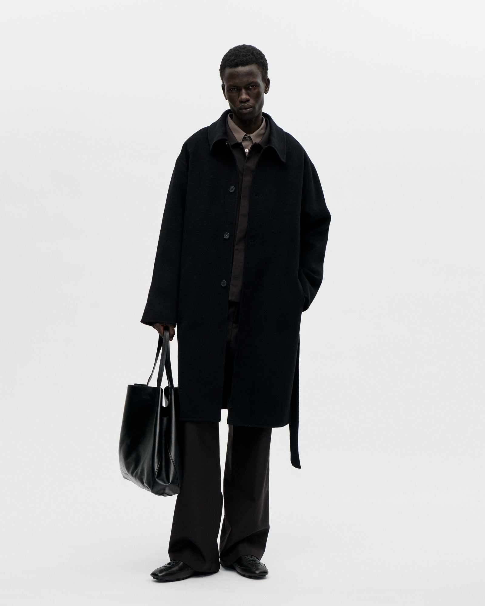 Naval Coat Woolcash 009 Black