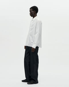 Volume Shirt Wash Cot 001 White