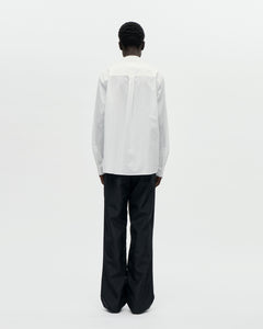 Volume Shirt Wash Cot 001 White