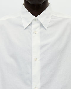 Volume Shirt Wash Cot 001 White
