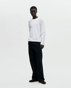 Seam Tee LS 140 001 White
