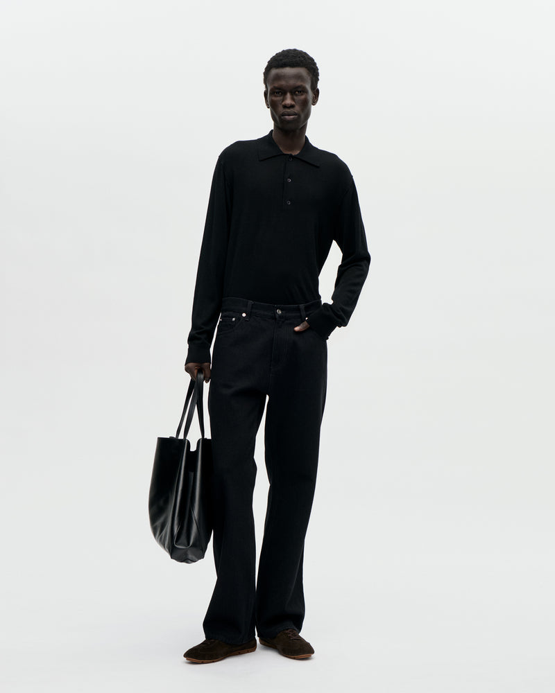 Polo 16GG Wool 009 Black