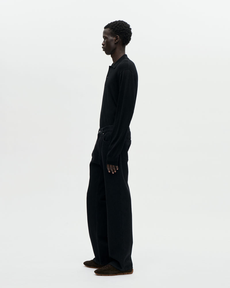 Polo 16GG Wool 009 Black