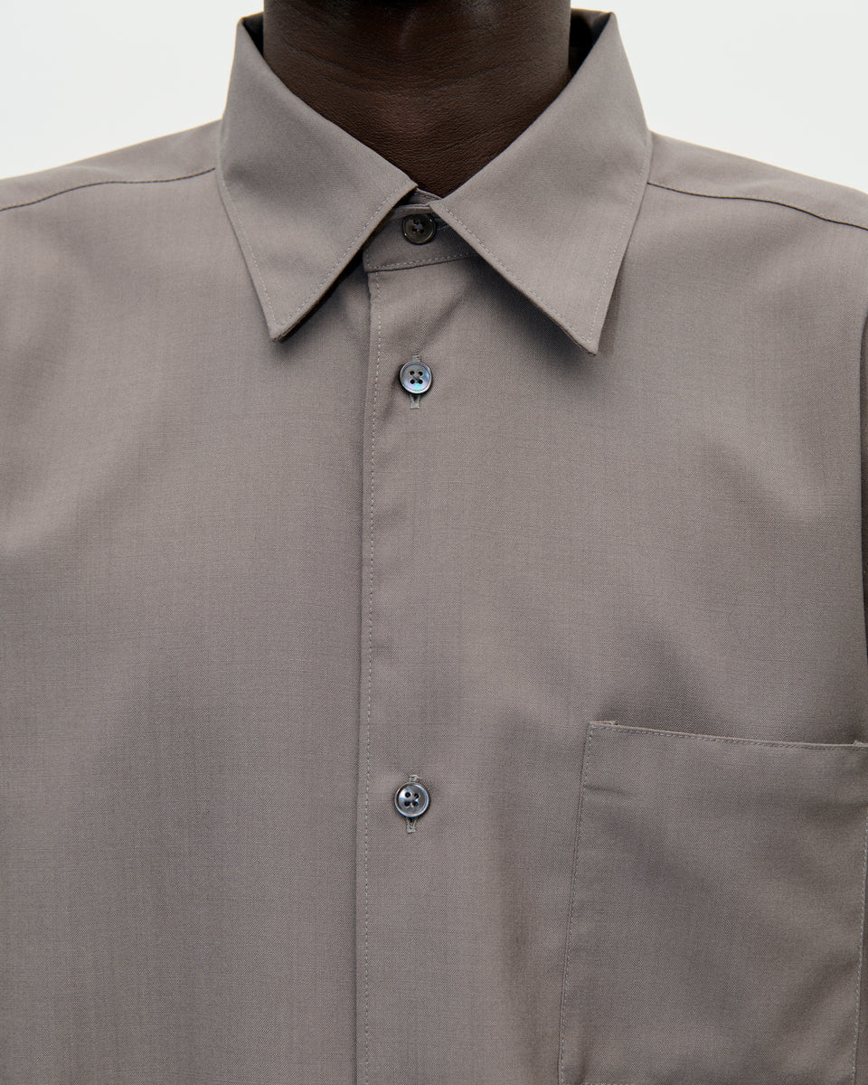 Dinner Shirt Super 100 064 Stone