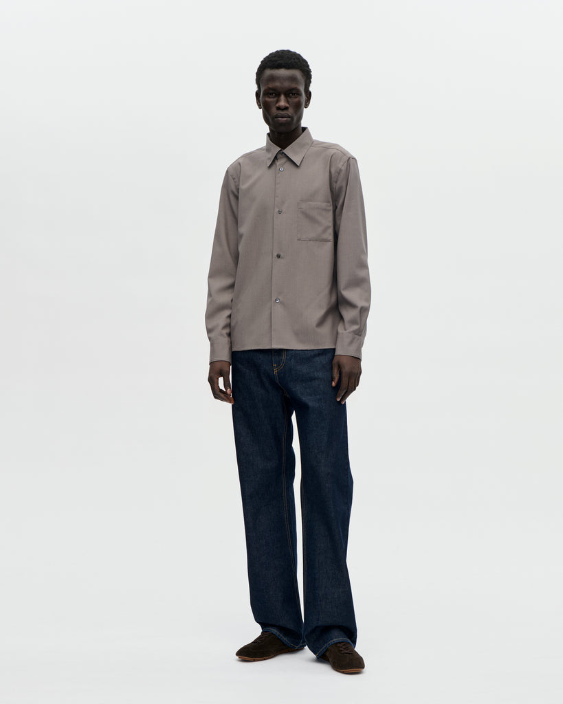 Dinner Shirt Super 100 064 Stone