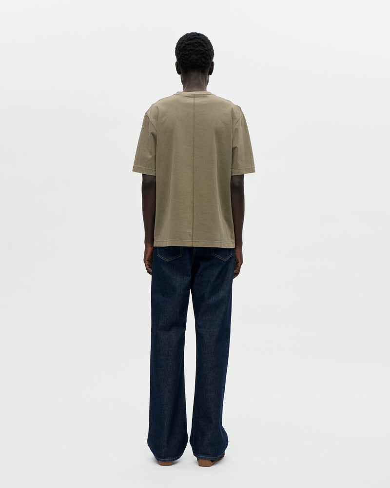 Seam Tee Organic 180 032 Olive