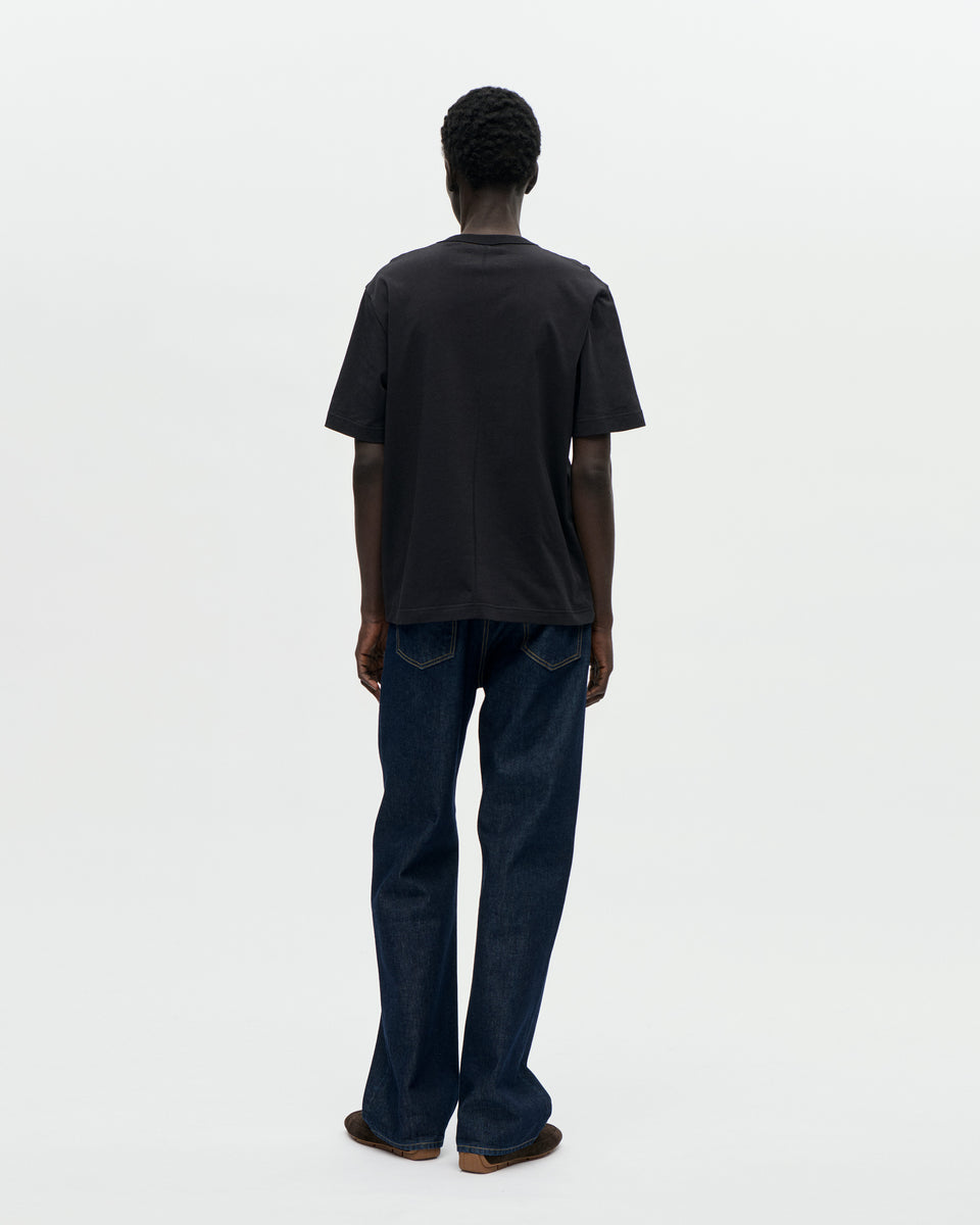 Seam Tee Organic 180 009 Black