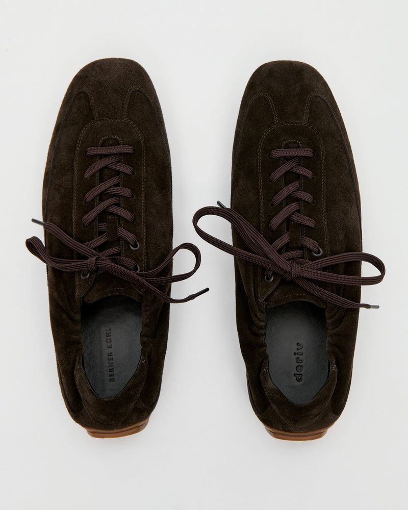 Berner Kuhl x Deriv Car Shoe Suede 066 Chocolate